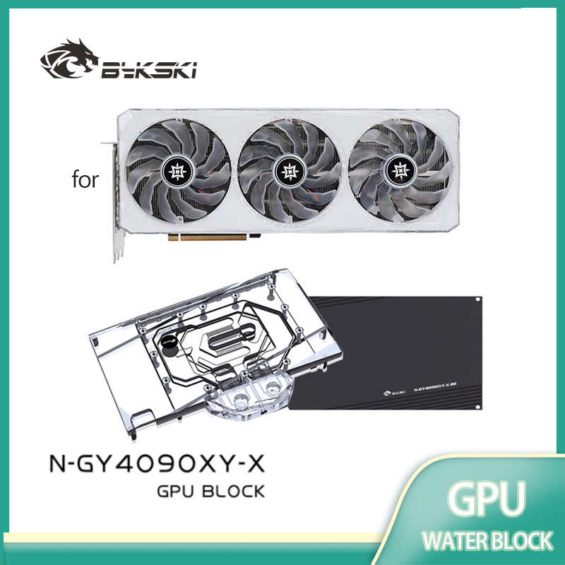 Rtx 4090 Water Block - Bykski N-GY4090XY-X GPU ブロックは GALAXY RTX
