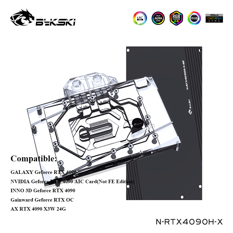 Bykski ウォーターブロック NVIDIA (非 FE  - Rtx 4090 Water Block のレビューと価格