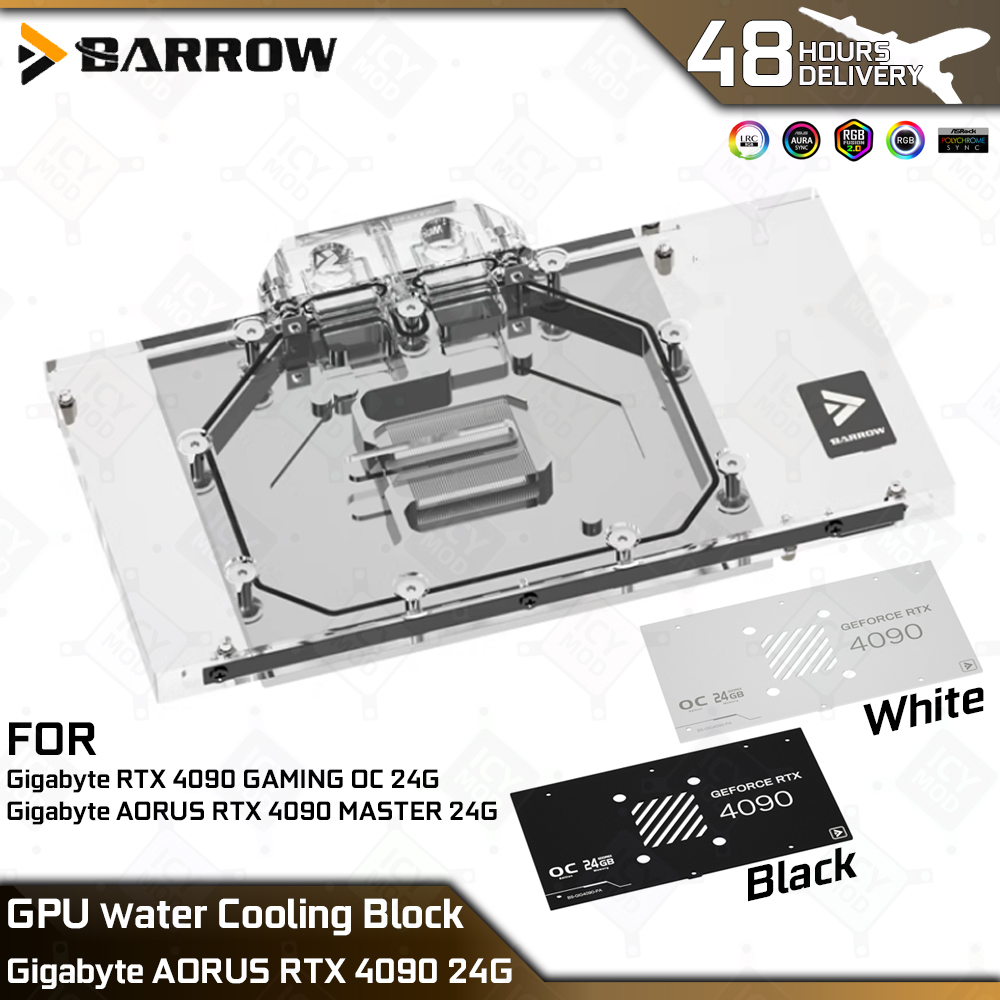 バロー GPU ウォータークーラーブロックギガバイト RTX - Rtx 4090 Water Block のレビューと価格