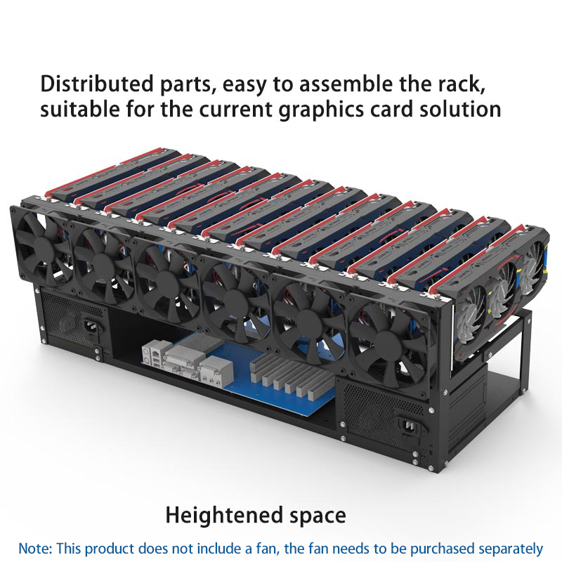 6/8/12 カード GPU ブラケット オープンフレーム  - Gpu Mining Rig Frame 8 Gpu のレビューと価格