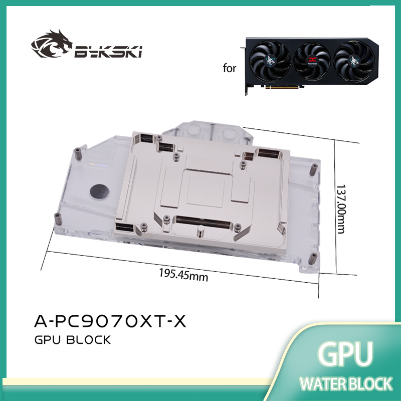 Bykski A-PC9070XT-X GPU ブロック使用 - Rx 9070 Xt のレビューと価格